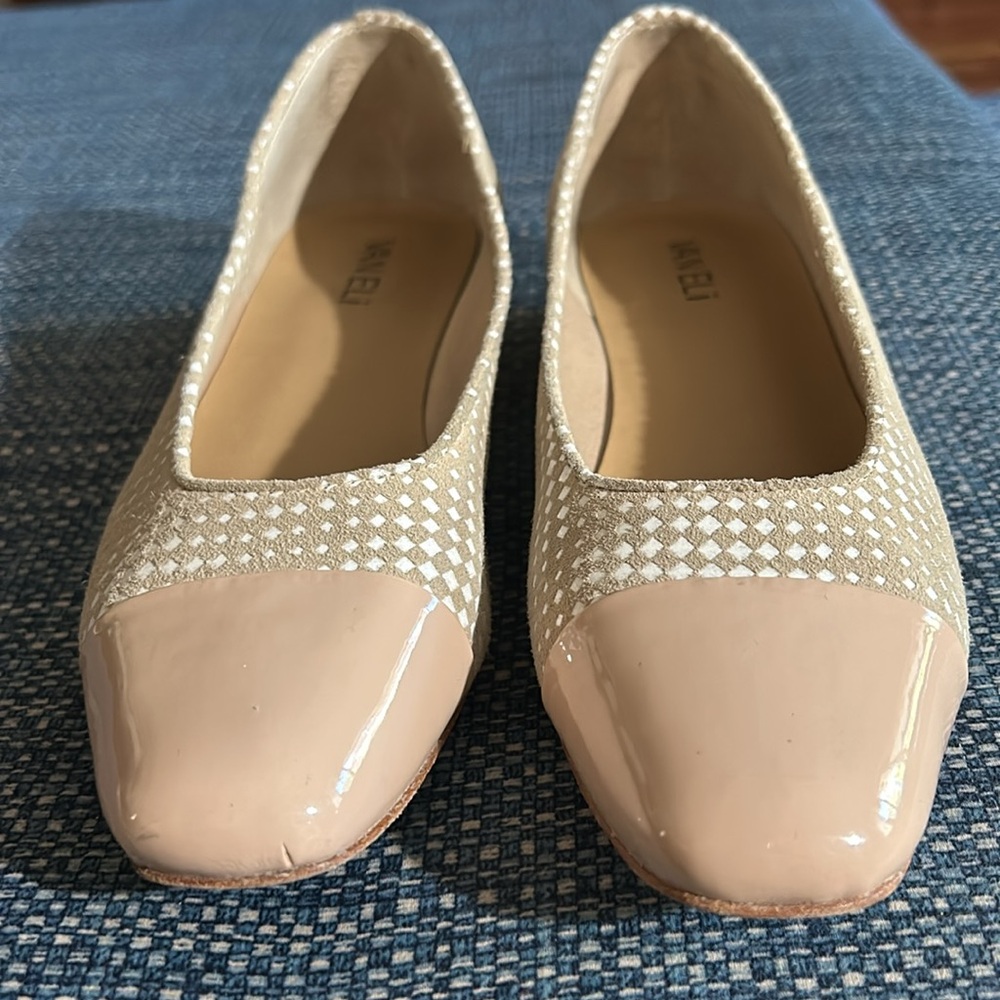 Vaneli Frankie Suede Checkered Flats size 9.5N - Picture 4 of 7